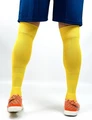Гетры футбольные Europaw EP-001 желтые с трикотажным носком europaw484