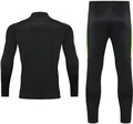 Спортивний костюм Europaw Limber Up 2101 Long zipper чорно-білий europaw509