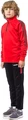 Спортивний костюм дитячий Europaw Limber Up Kid 2101 Short zipper червоно-чорний europaw524