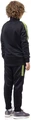 Спортивный костюм детский Europaw Limber Up Kid 2101 Short zipper чёрно-салатовый europaw525