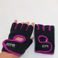 Перчатки для фитнеса Europaw черно-фиолетовые europaw549