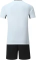 Комплект футбольной формы Europaw 027 бело-черный europaw652