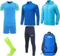 Футбольный набор детский Europaw 028 Classic light (kid) сине-салатовый  №75