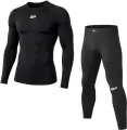 Комплект компресійної термобілизни Europaw PRO COMPRESSION чорний europaw899