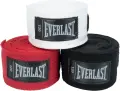 Бинти боксерські Everlast CORE HANDWRAPS 3 PACK білі, чорні, червоні (3 пари, 304,8 см) P00003251