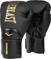 Рукавички боксерські Everlast ELITE 2 BOXING GLOVES чорно-золоті (12 унцій) P00003271