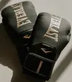 Перчатки боксерские Everlast ELITE 2 BOXING GLOVES черно-золотые (14 унций) P00003272