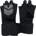 Рукавички-бінти дитячі Everlast PROSPECT 2 QUICK WRAPS чорно-сірі S/M P00002985