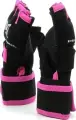 Рукавички-бинти жіночі Everlast EVERGEL HAND WRAPS чорно-рожеві M/L P00000737