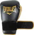 Перчатки боксерские Everlast POWERLOCK 2R TRAINING GLOVES черно-золотые (12 унций) P00002662