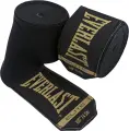 Бинти боксерські Everlast ELITE HANDWRAPS чорні (457,2 см) P00003323
