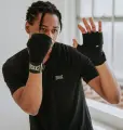 Бинти боксерські Everlast ELITE HANDWRAPS чорні (457,2 см) P00003323