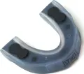 Капа одинарна Everlast EVERGEL MOUTH GUARD прозоро-чорна P00003604