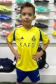 Футбольна форма дитяча Аль-Наср (Al Nassr) 2024-2025 домашня жовто-синя F0001