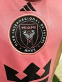 Футбольная форма детская Интер Майами (Inter Miami) 2024-2025 домашняя розово-черная F0021