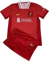 Футбольна форма дитяча Ліверпуль (Liverpool) 2024-2025 домашня червона F0022