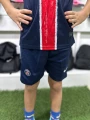 Футбольна форма дитяча ПСЖ (PSG) 2024-2025 домашня темно-синьо-червона F0028