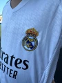 Футбольна форма дитяча Реал Мадрид (Real Madrid) Mbappe 9 2024-2025 домашня біло-чорна F0033