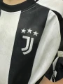 Футбольная форма детская Ювентус (Juventus) 2024-2025 домашняя черно-белая F0041
