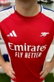Футбольна форма Арсенал (Arsenal) 2024-2025 домашня червоно-біло-синя F0067