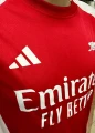 Футбольна форма Арсенал (Arsenal) 2024-2025 домашня червоно-біло-синя F0067