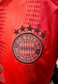 Футбольная форма Бавария (Bayern Munich) 2024-2025 домашняя красно-черная F0071