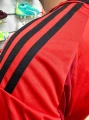 Футбольная форма Бавария (Bayern Munich) 2024-2025 домашняя красно-черная F0071
