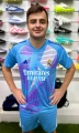 Футбольная форма Реал Мадрид (Real Madrid) 2024-2025 вратарская голубо-фиолетово-синяя F0086