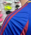 Футбольна форма Рома (Roma) 2024-2025 резервна темно-синьо-бордово-жовтогаряча F0094