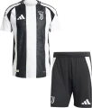 Футбольна форма Ювентус (Juventus) 2024-2025 домашня чорно-біла F0097