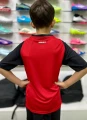 Футбольна форма дитяча Байєр (Bayer Leverkusen) 2024-2025 домашня червоно-чорна F0100