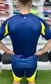 Футбольна форма Аль-Наср (Al Nassr) 2024-2025 виїзна темно-синьо-жовта F0105
