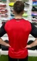 Футбольна форма Баєр (Bayer Leverkusen) 2024-2025 домашня червоно-чорна F0107