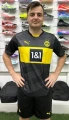 Футбольна форма Боруссія Дортмунд (Borussia Dortmund) 2024-2025 виїзна темно-сіро-чорно-жовта F0110