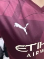 Футбольна форма Манчестер Сіті (Manchester City) 2024-2025 виїзна бордова F0116