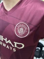 Футбольна форма Манчестер Сіті (Manchester City) 2024-2025 виїзна бордова F0116