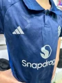 Футбольна форма дитяча Манчестер Юнайтед (Manchester United) 2024-2025 виїзна темно-синя F0131