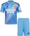 Воротарська форма дитяча Реал Мадрид (Real Madrid) 2024-2025 блакитно-фіолетово-синя F0151