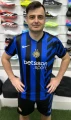 Футбольна форма Інтер (Inter Milan) 2024-2025 домашня синьо-чорна F0154