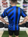 Футбольна форма Інтер (Inter Milan) 2024-2025 домашня синьо-чорна F0154