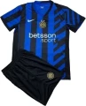 Футбольна форма Інтер (Inter Milan) 2024-2025 домашня синьо-чорна F0154