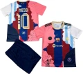Футбольна форма дитяча Мессі (Messi) 2025 різнокольорова F0180