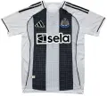 Футболка Ньюкасл Юнайтед (Newcastle United) 2025-2026 домашня біло-чорна F0229