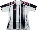 Футболка Ювентус (Juventus) 2025-2026 домашня біло-чорно-рожева F0230