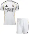 Футбольна форма Реал Мадрид (Real Madrid) 2025-2026 домашня біло-чорно-жовта F0248