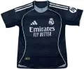 Футболка Реал Мадрид (Real Madrid) 2025-2026 виїзна чорна F0254