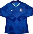 Футболка з довгим рукавом Челсі (Chelsea) 2025-2026 домашня синьо-біло-червона F0296