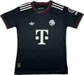 Футболка Баварія (Bayern Munich) 2025-2026 резервна чорно-зелено-червона F0312