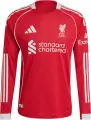 Футболка з довгим рукавом Ліверпуль (Liverpool) 2025-2026 домашня червоно-біла F0338