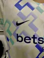 Футбольная форма детская Интер (Inter Milan) 2025-2026 выездная бело-бирюзово-синяя F0348